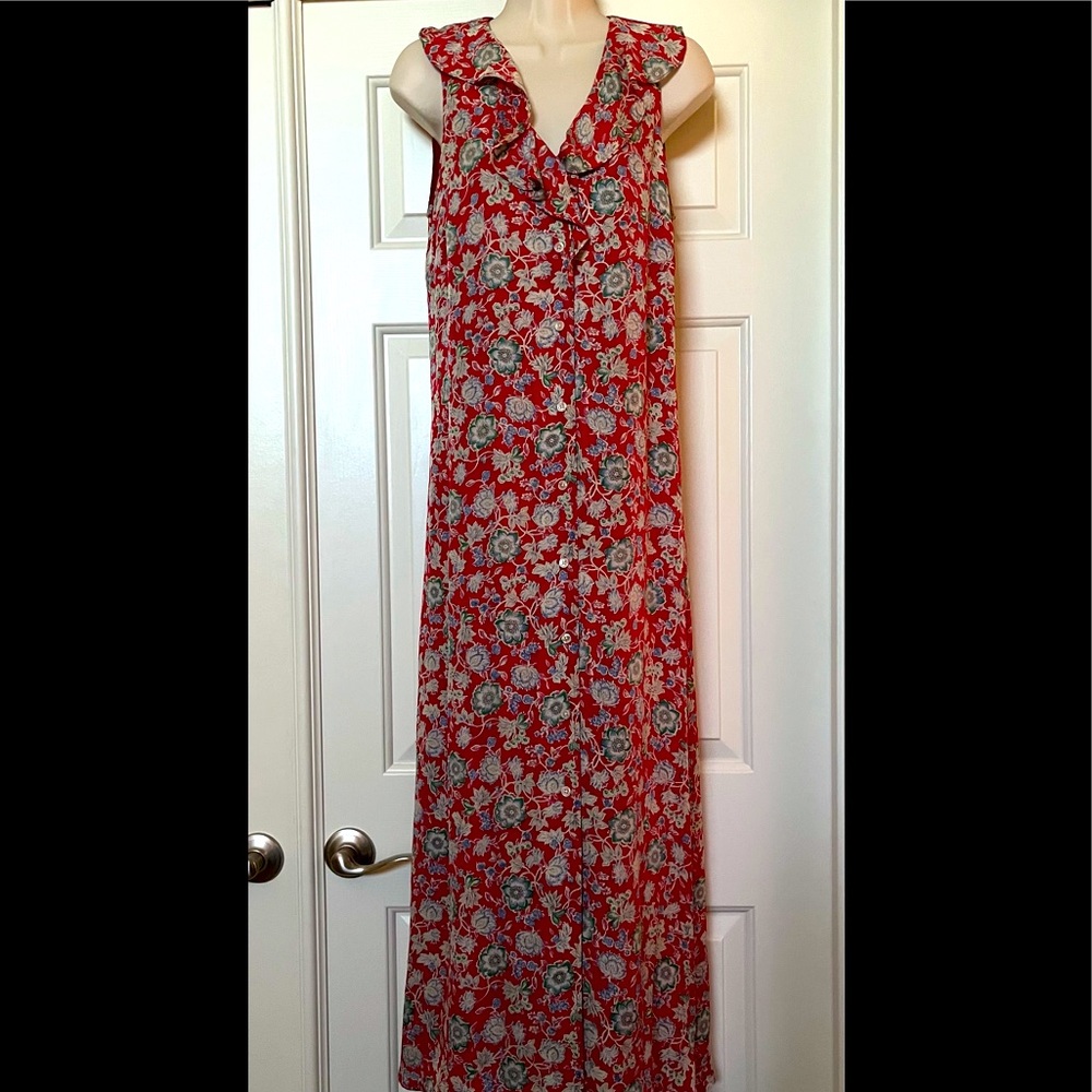 Ralph Lauren Silk maxi dress size M